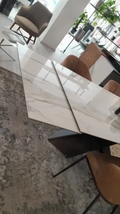 Tavolo in ceramica rettangolare Tyron keramik drive Cattelan italia in offerta outlet