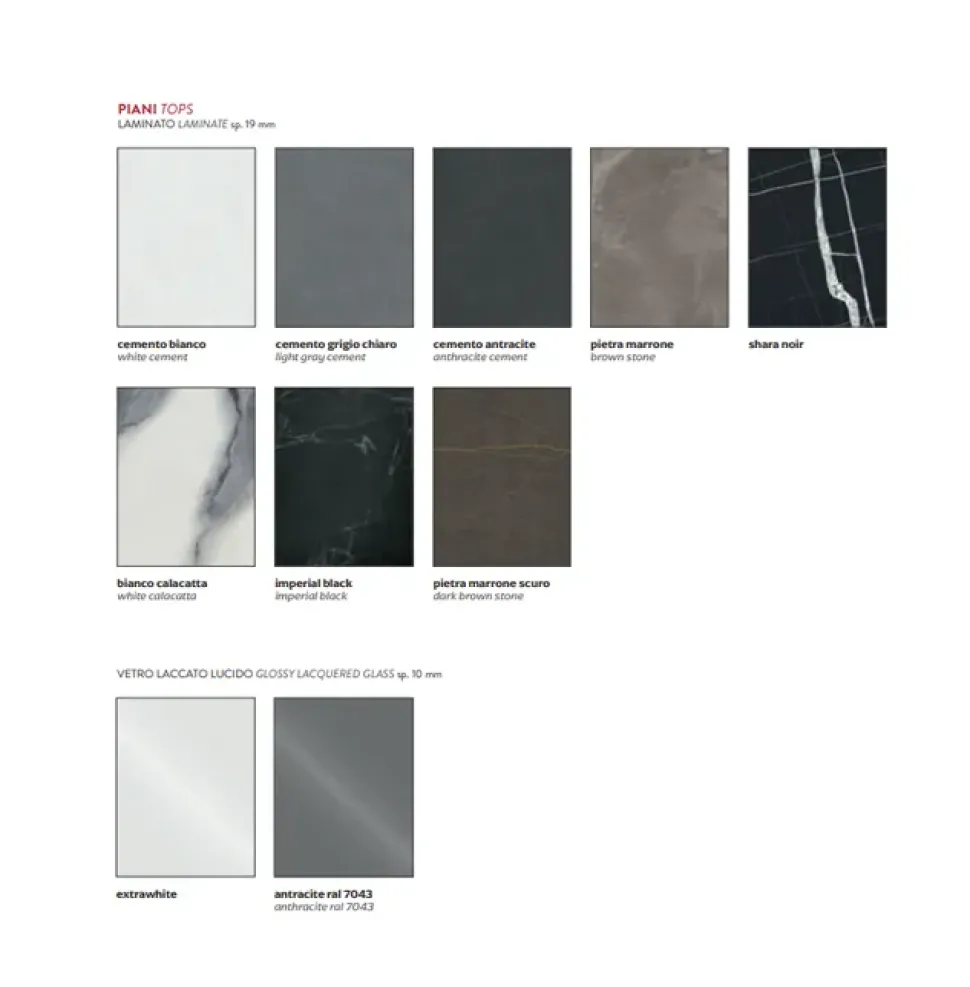 Tavolo in ceramica rettangolare Circle Zamagna a prezzo ribassato