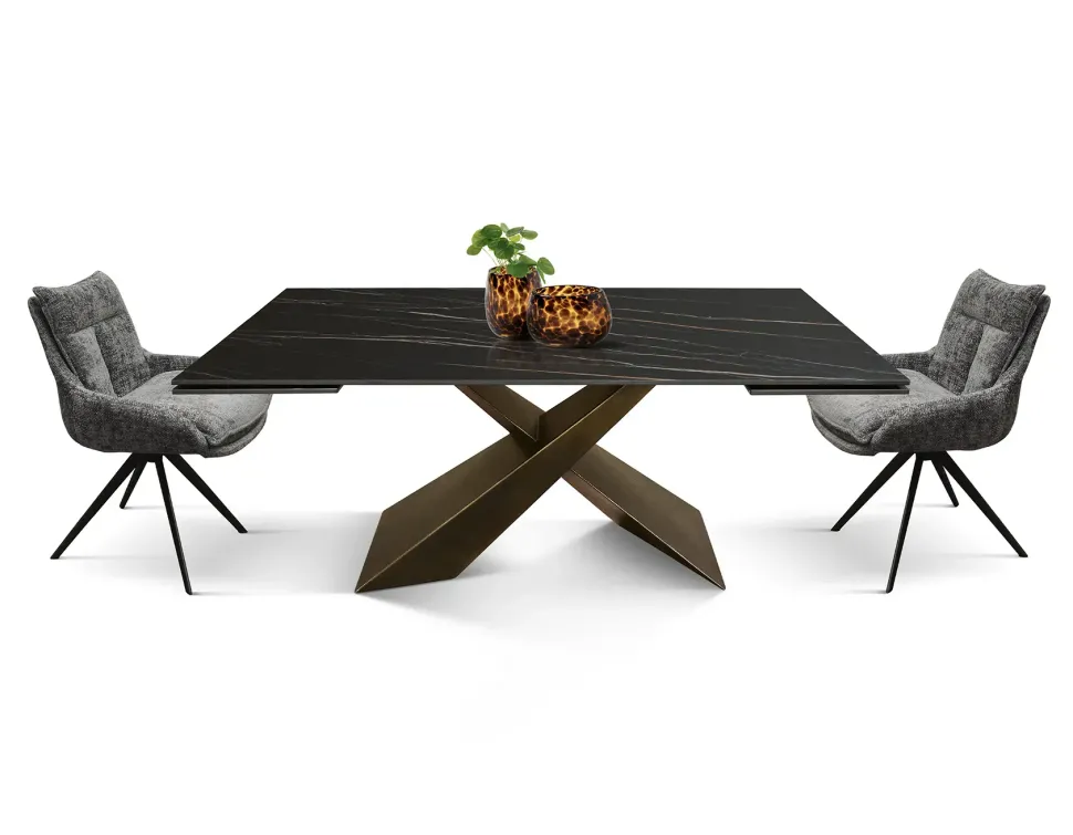 Tavolo in ceramica rettangolare Tempor 2021 Collezione esclusiva a prezzo ribassato