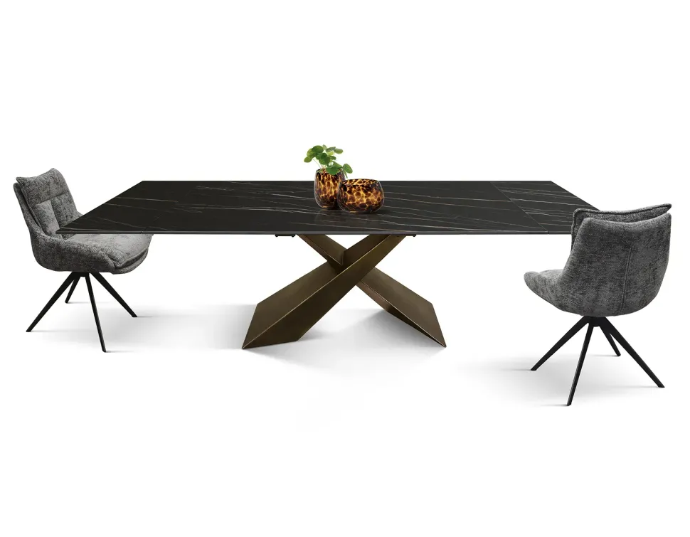 Tavolo in ceramica rettangolare Tempor 2021 Collezione esclusiva a prezzo ribassato