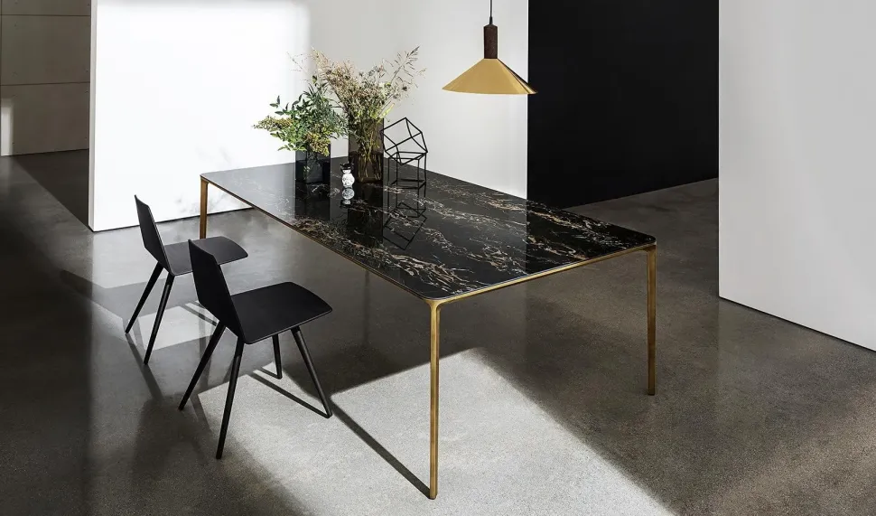 Tavolo in ceramica rettangolare Slim rectangular Sovet a prezzo scontato