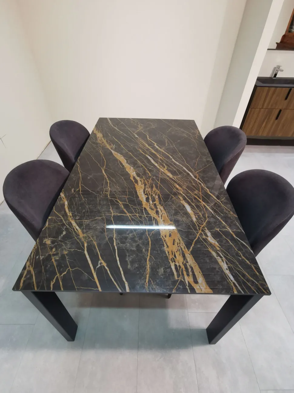 Tavolo in ceramica rettangolare Zenith t91 Friulsedie a prezzo ribassato