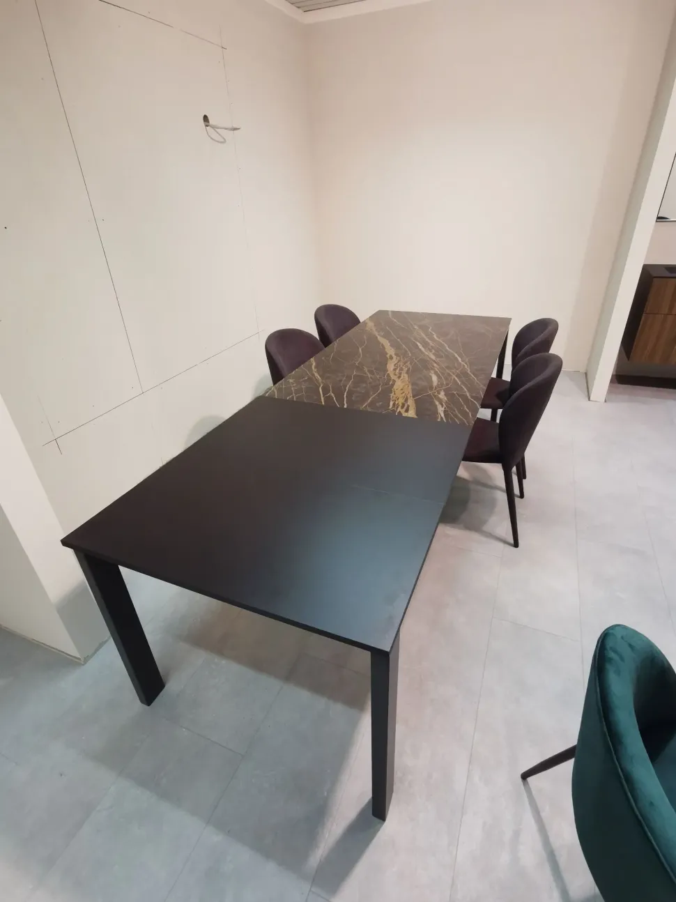 Tavolo in ceramica rettangolare Zenith t91 Friulsedie a prezzo ribassato