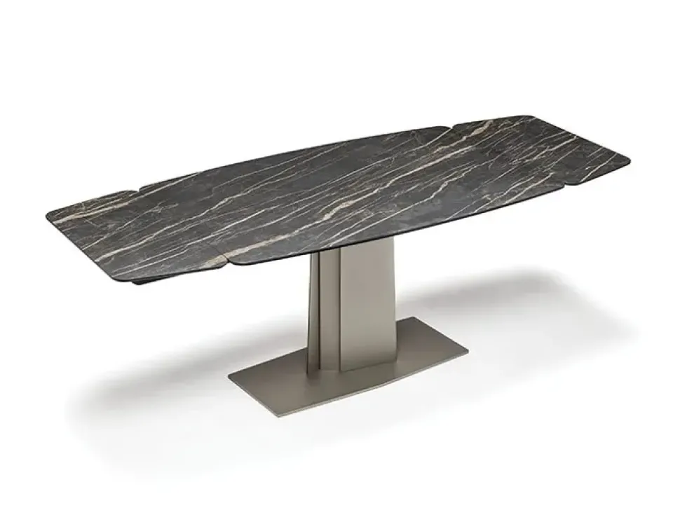 Tavolo in ceramica rettangolare Duffy keramik drive Cattelan in offerta outlet