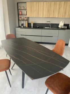 Tavolo in ceramica rettangolare Kyoto brigitte Stones in offerta outlet