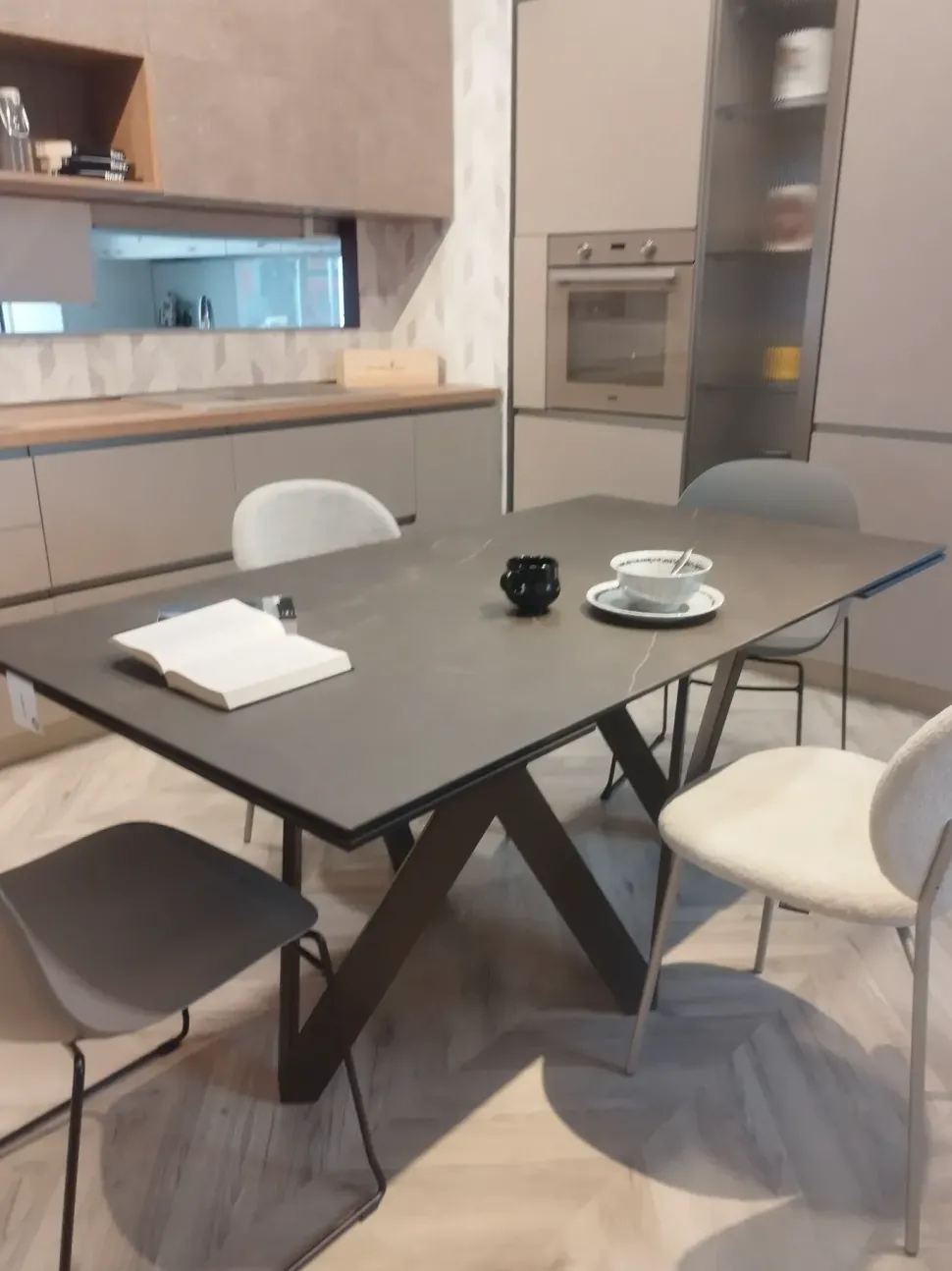 Tavolo in ceramica rettangolare Tavolo cartesio calligaris spedibile Collezione esclusiva in offerta outlet