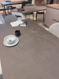 Tavolo in ceramica rettangolare Tavolo cartesio calligaris spedibile  Collezione esclusiva in offerta outlet