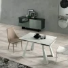 Tavolo in ceramica rettangolare Gresporcellanato pronta consegna Md work in offerta outlet