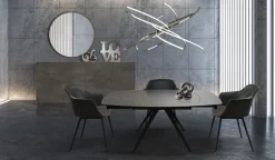 Tavolo in ceramica sagomato Tavolo allungabile Collezione esclusiva a prezzo ribassato