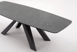 Tavolo in ceramica sagomato Cosmo Friulsedie in offerta outlet