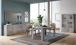 Tavolo in laccato rettangolare Tavolo greta Artigianale in offerta outlet