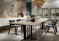 Tavolo in laccato rettangolare Shade lema Lema in offerta outlet