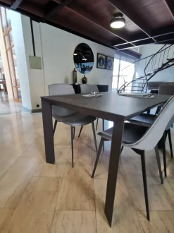 Tavolo in laminato rettangolare Diamante Point house in offerta outlet