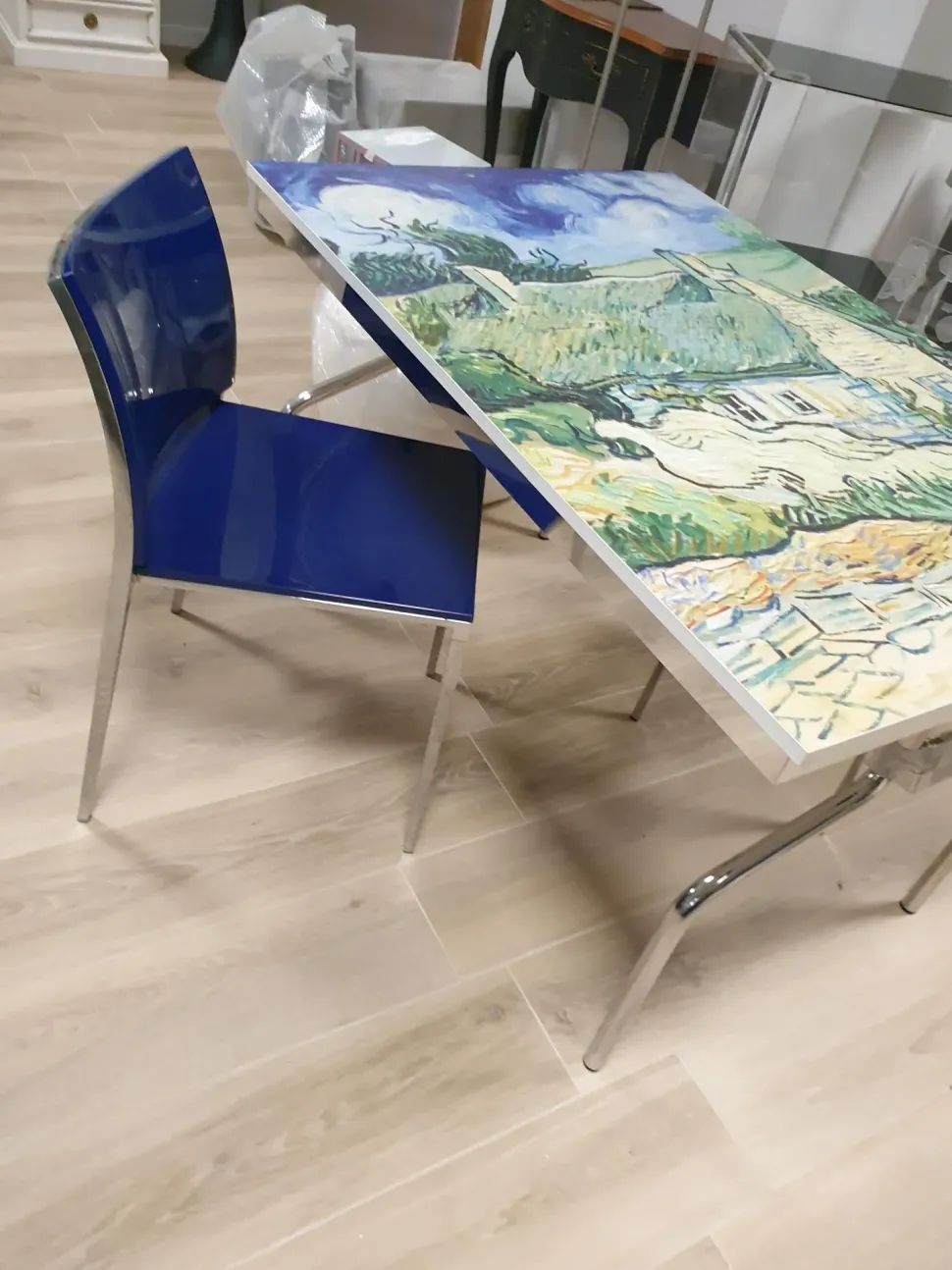 Tavolo in laminato rettangolare Quadro Ponti terenghi in offerta outlet