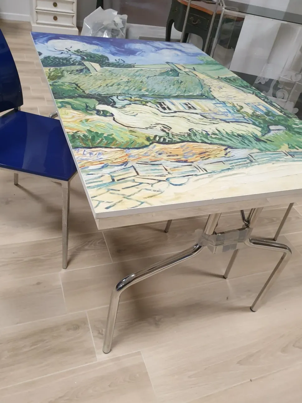 Tavolo in laminato rettangolare Quadro Ponti terenghi in offerta outlet