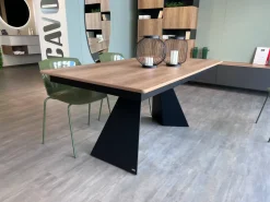 Tavolo in laminato rettangolare Osaka Scavolini in offerta outlet