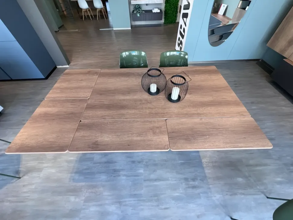 Tavolo in laminato rettangolare Osaka Scavolini in offerta outlet