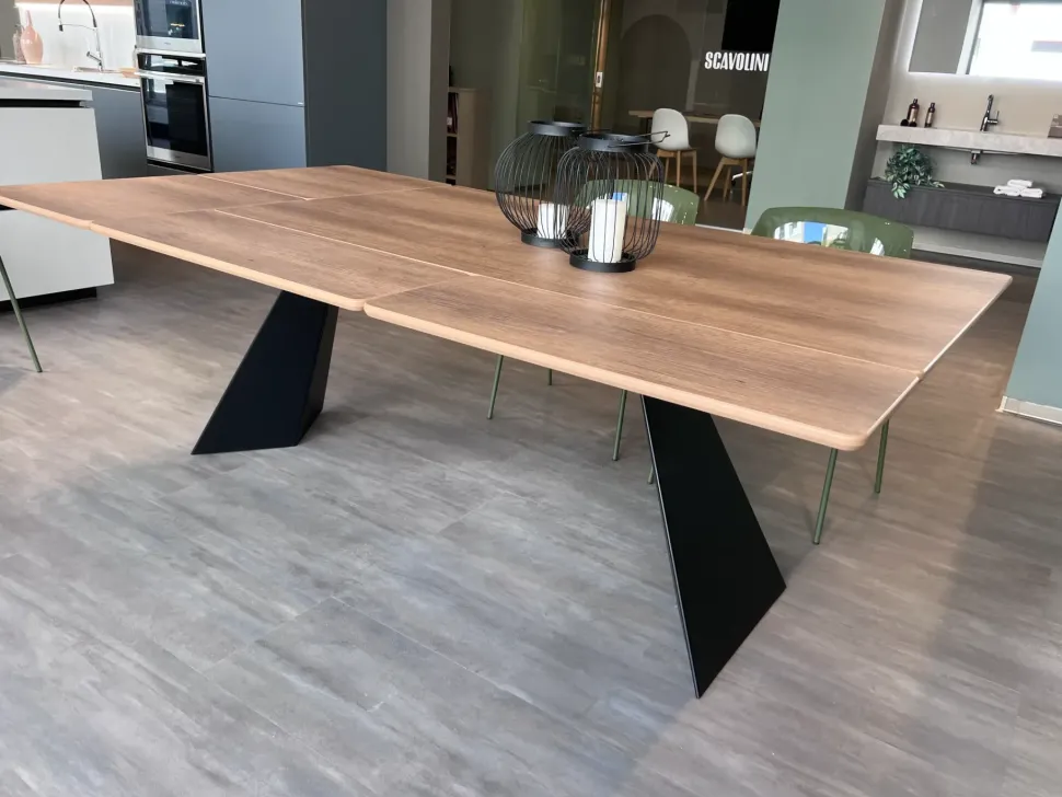 Tavolo in laminato rettangolare Osaka Scavolini in offerta outlet