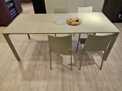 Tavolo in laminato rettangolare Tavolo bontempi modello dublino Bontempi in offerta outlet