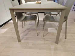 Tavolo in laminato rettangolare Tavolo bontempi modello dublino Bontempi in offerta outlet