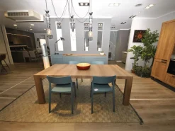 Tavolo in laminato rettangolare Doppio passo allungabile Tomasella a prezzo scontato