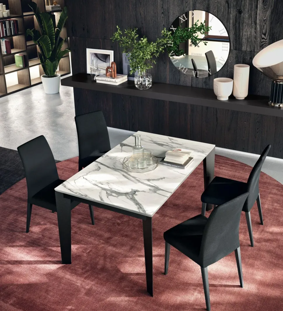 Tavolo in laminato rettangolare Infinity Scavolini in offerta outlet