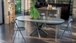 Tavolo in laminato rettangolare Fahrenheit round Altacom a prezzo scontato