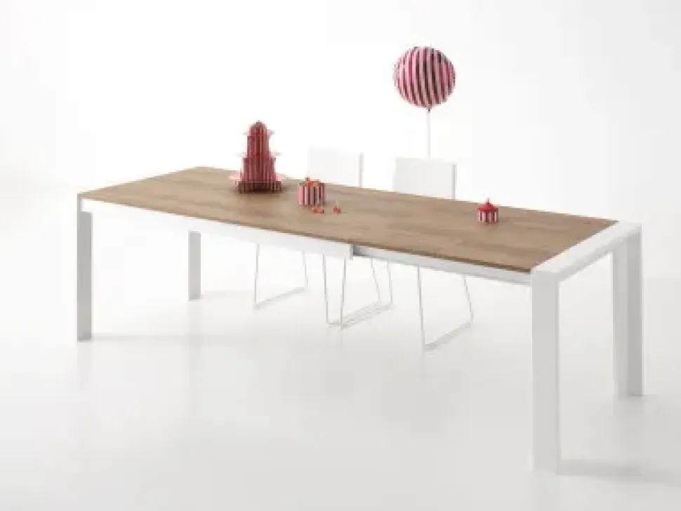 Tavolo in laminato rettangolare Milano 140 Point house a prezzo ribassato