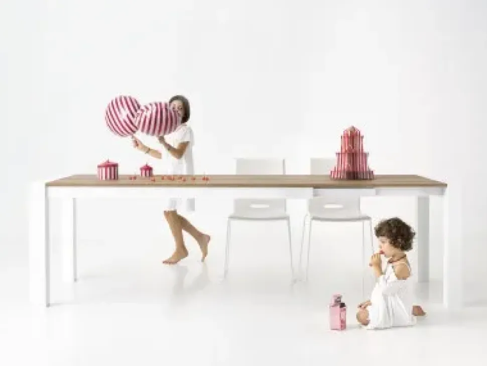 Tavolo in laminato rettangolare Milano 140 Point house a prezzo ribassato