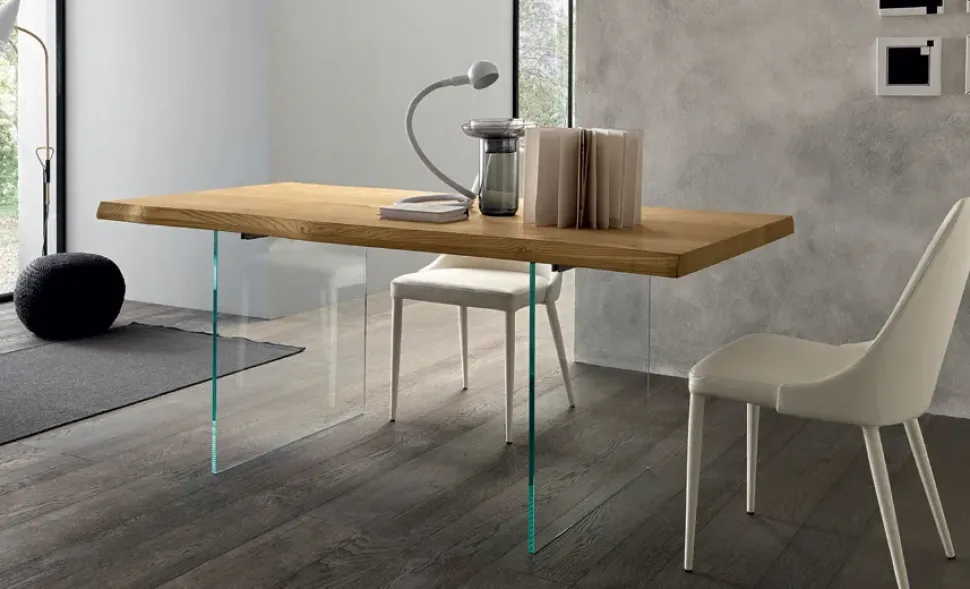 Tavolo in laminato rettangolare Meridiano Altacom in offerta outlet