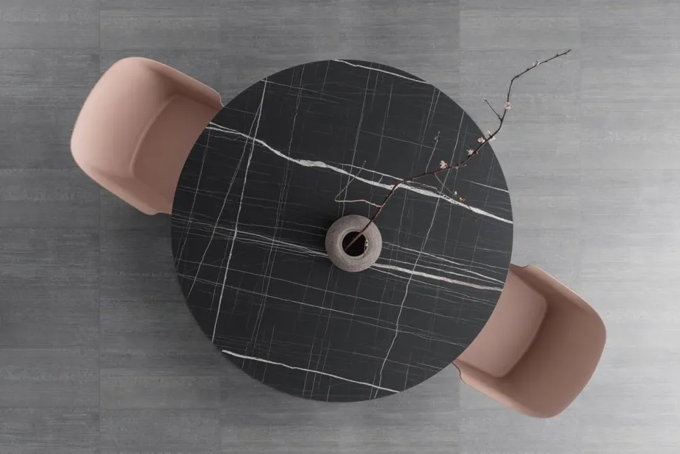 Tavolo in laminato rotondo Jacopo La primavera a prezzo scontato