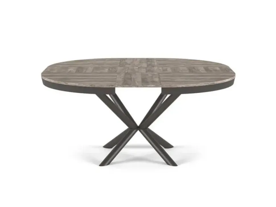 Tavolo in laminato rotondo Full-moon Esalinea a prezzo scontato