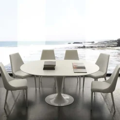 Tavolo in laminato rotondo Isola Artigianale a prezzo ribassato