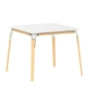 Tavolo in legno e resina quadrato Tavolo steelwood in hpl bianco 145x145 magis Magis a prezzo ribassato