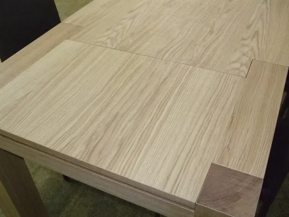 Tavolo in legno rettangolare Rovere Zilio a prezzo ribassato