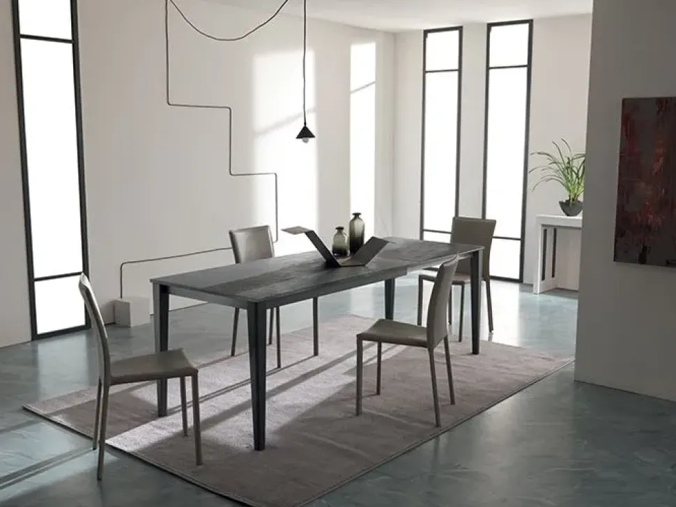 Tavolo in legno rettangolare Tavolo allungabile pranzo miami 10 persone 51 made in italy Md work a prezzo scontato