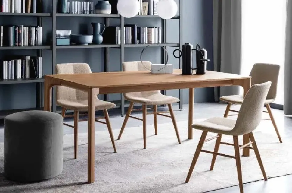 Tavolo in legno rettangolare Legno rovere Artigianale a prezzo ribassato