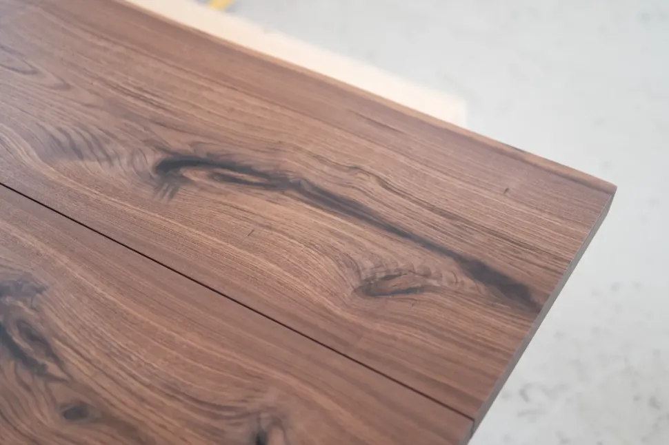 Tavolo in legno rettangolare Plank sky Riva 1920 in offerta outlet