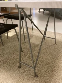 Tavolo in legno rettangolare Tavolo lando Lando in offerta outlet