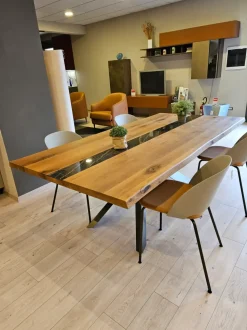 Tavolo in legno rettangolare Tavolo altacorte modello metal Alta corte in offerta outlet