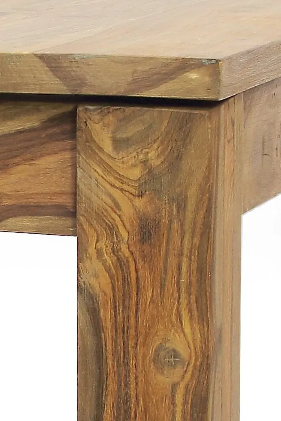 Tavolo in legno rettangolare Tavolo nature allungabile con prolunghe a scomparsa Outlet etnico a prezzo scontato