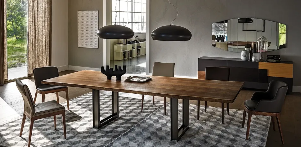 Tavolo in legno rettangolare Sigma Cattelan italia a prezzo scontato