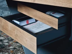 Tavolo in legno rettangolare Nasdaq Cattelan in offerta outlet