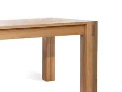 Tavolo in legno rettangolare Massiccio Artigianale in offerta outlet