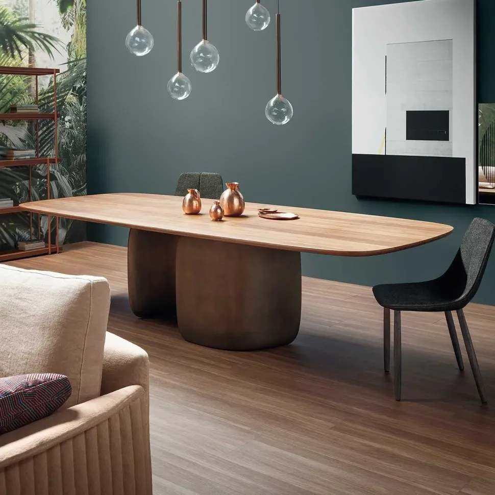 Tavolo in legno rettangolare Mellow Bonaldo a prezzo scontato