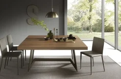 Tavolo in legno rettangolare Sipario 160 Altacom in offerta outlet