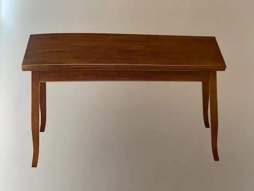 Tavolo in legno rettangolare Memorie Fgf mobili in offerta outlet