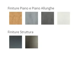 Tavolo in legno rotondo Convivio Ozzio in offerta outlet