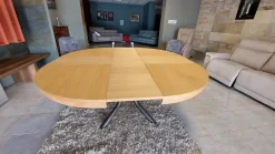 Tavolo in legno rotondo Cirkle Ozzio a prezzo scontato