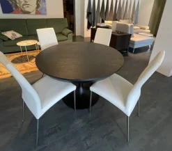 Tavolo in legno rotondo Tavolo tondo Zr in offerta outlet